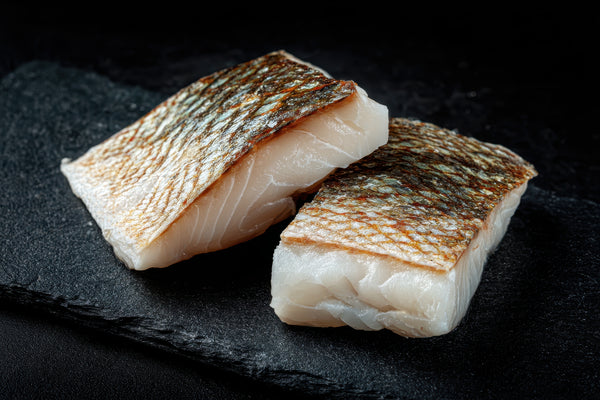 Torskrygg med skinn