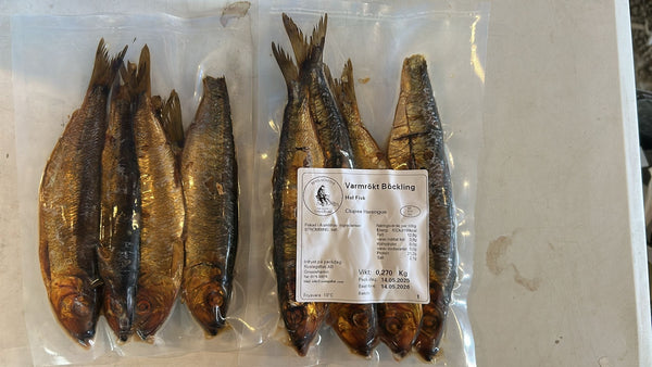 Varmrökt Böckling, 380-450g